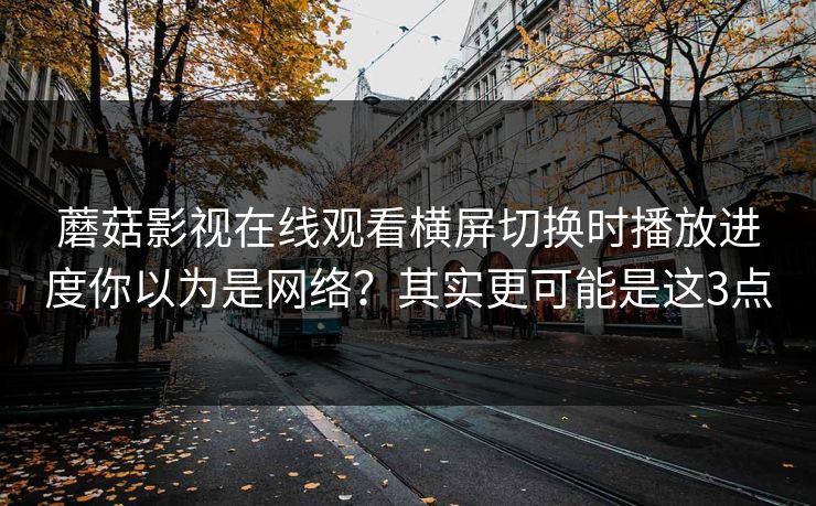 蘑菇影视在线观看横屏切换时播放进度你以为是网络？其实更可能是这3点