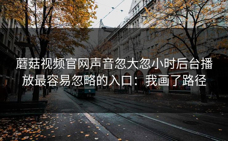 蘑菇视频官网声音忽大忽小时后台播放最容易忽略的入口：我画了路径